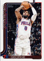 2025-26 Topps #23 Paul George Philadelphia 76ers