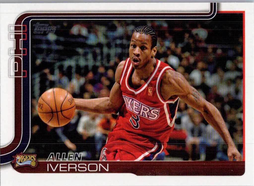 2025-26 Topps #253 Allen Iverson Philadelphia 76ers