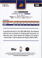 2025-26 Topps #160 Oso Ighodaro Phoenix Suns