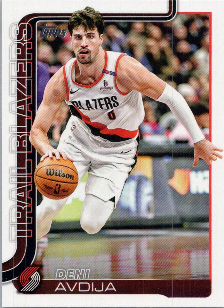 2025-26 Topps #125 Deni Avdija Portland Trail Blazers