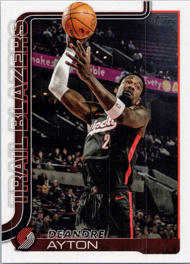 2025-26 Topps #124 Deandre Ayton Portland Trail Blazers