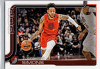 2025-26 Topps #123 Anfernee Simons Portland Trail Blazers