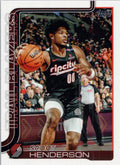2025-26 Topps #122 Scoot Henderson Portland Trail Blazers