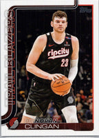 2025-26 Topps #126 Donovan Clingan Portland Trail Blazers