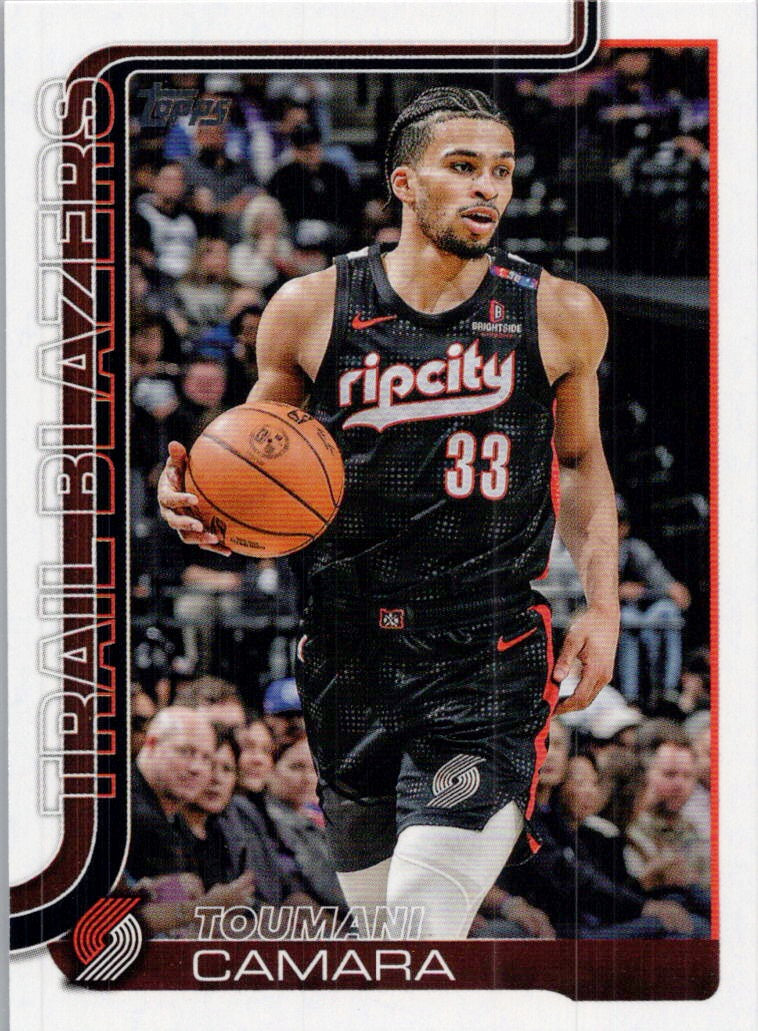2025-26 Topps #128 Toumani Camara Portland Trail Blazers