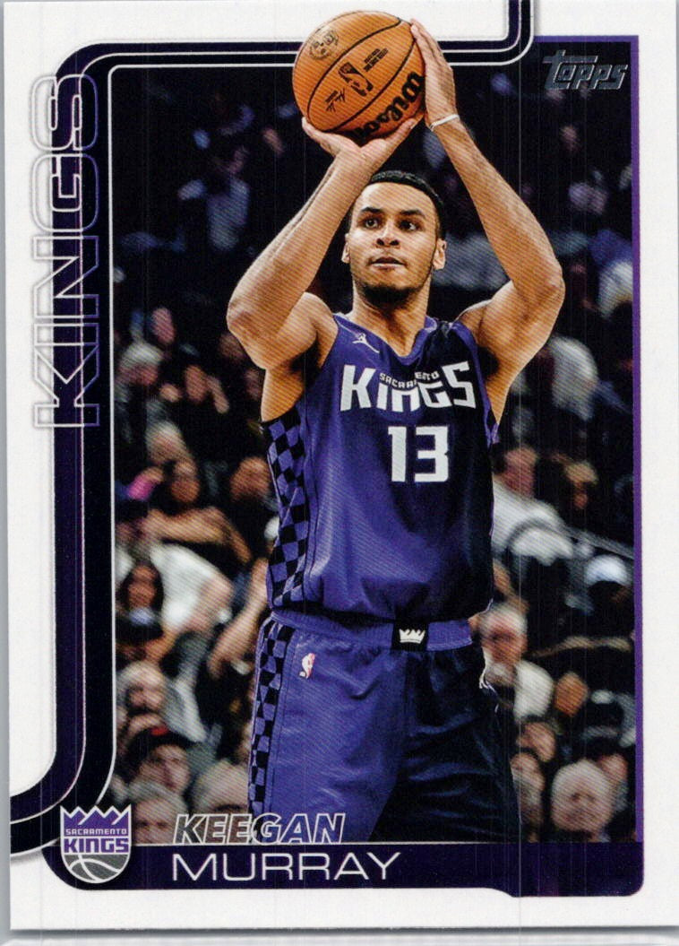 2025-26 Topps #166 Keegan Murray Sacramento Kings