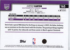2025-26 Topps #165 Devin Carter Sacramento Kings