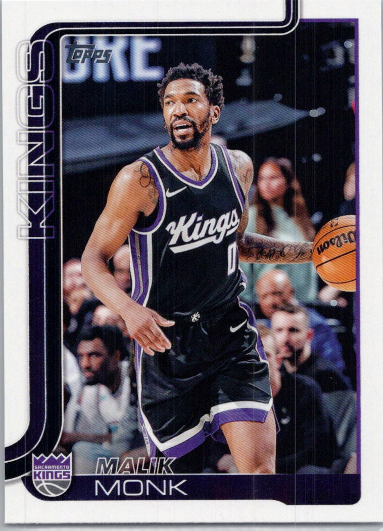 2025-26 Topps #164 Malik Monk Sacramento Kings