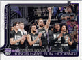 2025-26 Topps #295 Light The Beam!: Kings Have Fun Hooping! Sacramento Kings