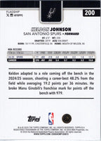 2025-26 Topps #200 Keldon Johnson San Antonio Spurs