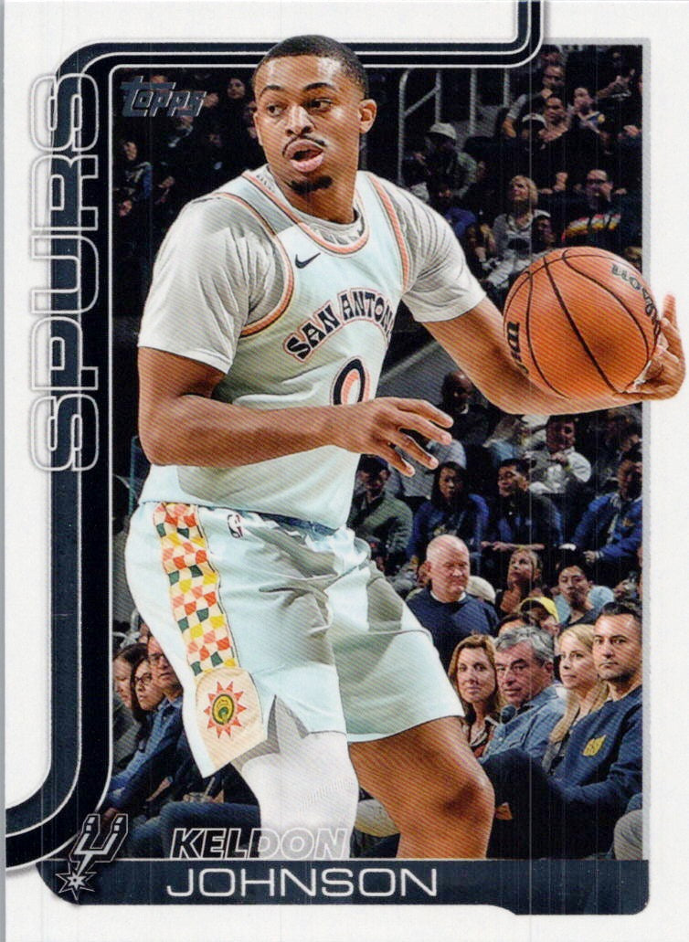 2025-26 Topps #200 Keldon Johnson San Antonio Spurs