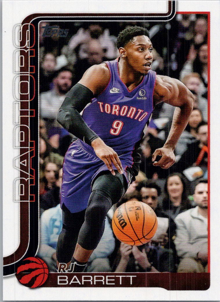 2025-26 Topps #33 RJ Barrett Toronto Raptors