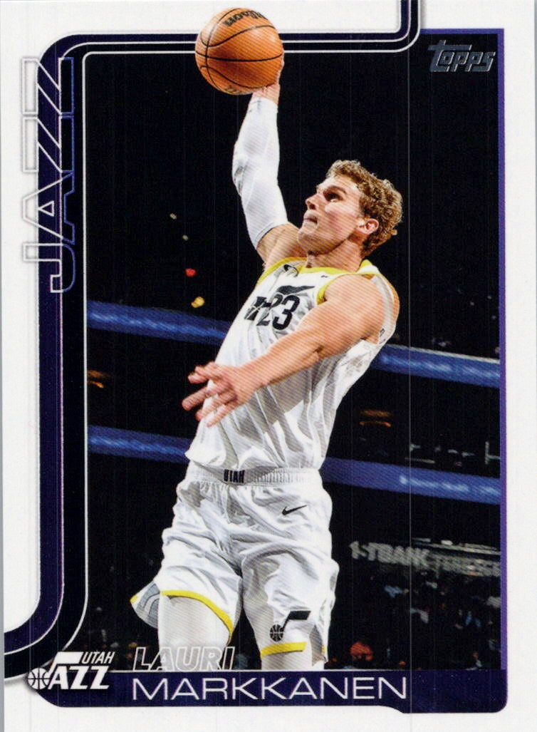 2025-26 Topps #129 Lauri Markkanen Utah Jazz