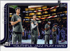 2025-26 Topps #290 Jazz Dance!: Youthful Jazz Play Hard Utah Jazz