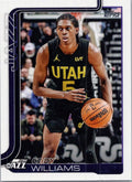 2025-26 Topps #130 Cody Williams Utah Jazz