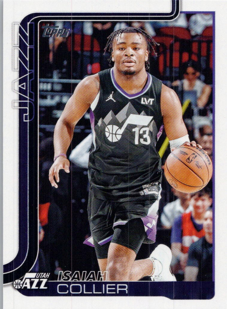 2025-26 Topps #133 Isaiah Collier Utah Jazz