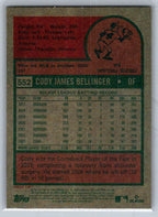 2024 Topps Heritage #552 Cody Bellinger Chicago Cubs