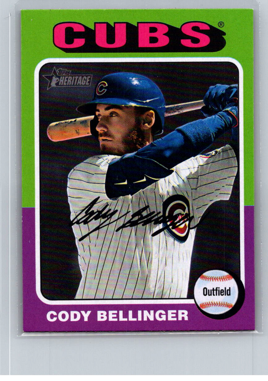 2024 Topps Heritage #552 Cody Bellinger Chicago Cubs