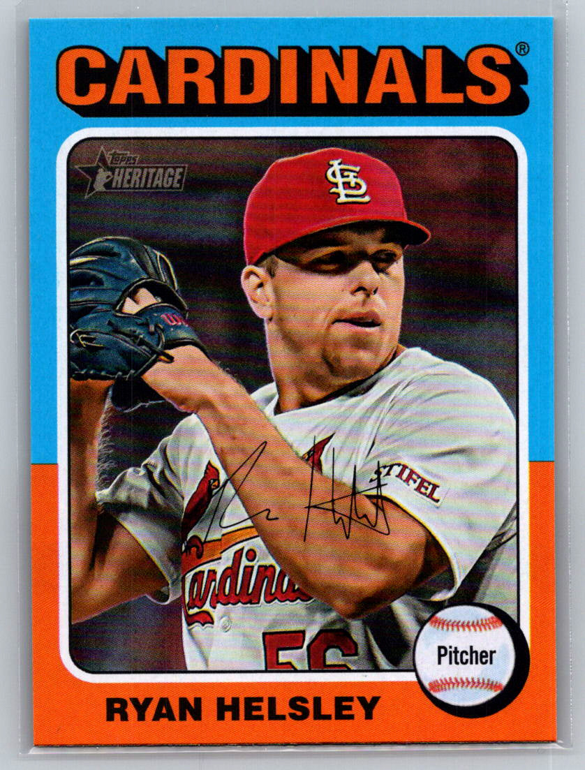 2024 Topps Heritage #562 Ryan Helsley St. Louis Cardinals