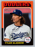 2024 Topps Heritage #530 Tyler Glasnow Los Angeles Dodgers