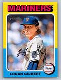 2024 Topps Heritage #543 Logan Gilbert Seattle Mariners