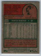 2024 Topps Heritage #592 Hunter Renfroe Kansas City Royals