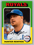 2024 Topps Heritage #592 Hunter Renfroe Kansas City Royals
