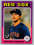2024 Topps Heritage #651 Naoyuki Uwasawa Boston Red Sox