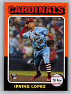 2024 Topps Heritage #634 Irving Lopez St. Louis Cardinals