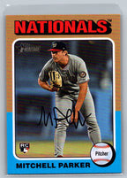 2024 Topps Heritage #693 Mitchell Parker Washington Nationals