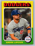2024 Topps Heritage #699 Andre Lipcius Los Angeles Dodgers