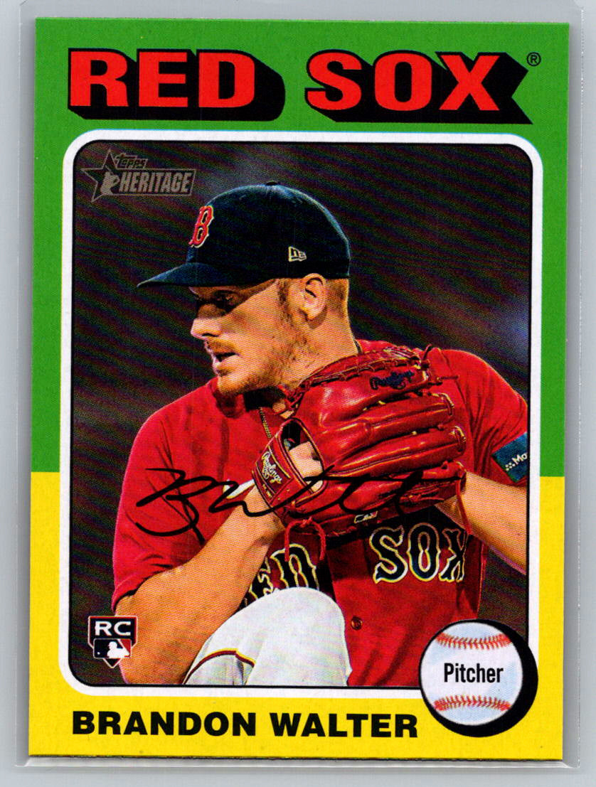 2024 Topps Heritage #679 Brandon Walter Boston Red Sox