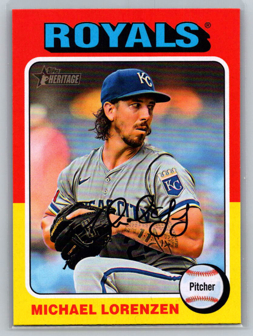 2024 Topps Heritage #603 Michael Lorenzen Kansas City Royals