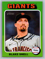 2024 Topps Heritage #563 Blake Snell San Francisco Giants
