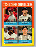 2024 Topps Heritage #622 2024 Rookie Outfielders