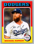 2024 Topps Heritage #542 Michael Kopech Los Angeles Dodgers