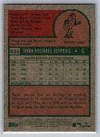 2024 Topps Heritage #635 Ryan Jeffers Minnesota Twins