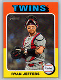 2024 Topps Heritage #635 Ryan Jeffers Minnesota Twins