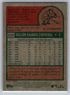 2024 Topps Heritage #520 Willson Contreras St. Louis Cardinals