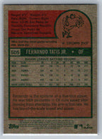 2024 Topps Heritage #505 Fernando Tatis Jr. San Diego Padres