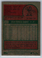 2024 Topps Heritage #501 Josh Hader Houston Astros