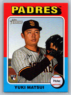 2024 Topps Heritage #509 Yuki Matsui San Diego Padres