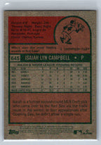 2024 Topps Heritage #645 Isaiah Campbell Boston Red Sox
