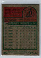 2024 Topps Heritage #589 Matt Carpenter St. Louis Cardinals