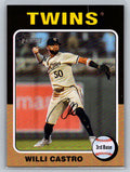 2024 Topps Heritage #608 Willi Castro Minnesota Twins