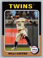 2024 Topps Heritage #608 Willi Castro Minnesota Twins