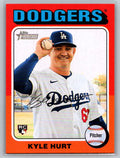 2024 Topps Heritage #609 Kyle Hurt Los Angeles Dodgers