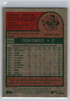 2024 Topps Heritage #630 Tyler Cropley Kansas City Royals