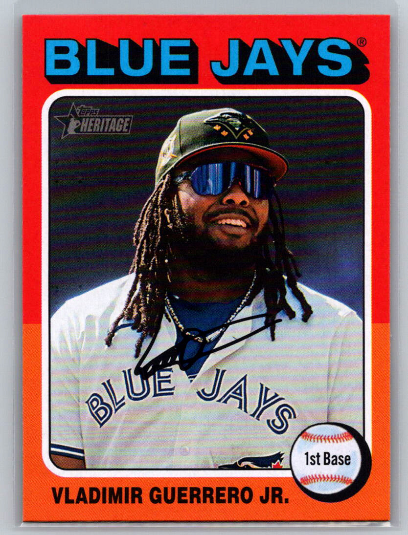 2024 Topps Heritage #508 Vladimir Guerrero Jr. Toronto Blue Jays