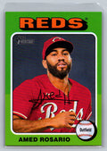 2024 Topps Heritage #593 Amed Rosario Cincinnati Reds